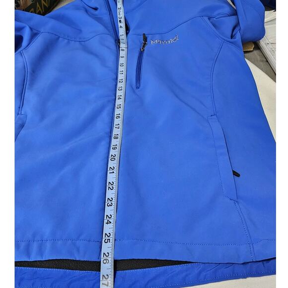 MARMOT SOFT SHELL JACKET IN BLUE - MEDIUM - SYLE A91030 2013 - Picture 14 of 15